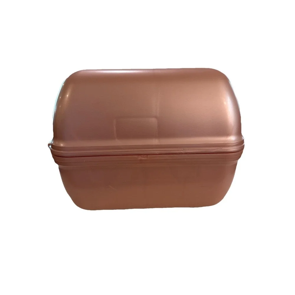 Rose Gold Marble Caboodles‎ Large Makeup Case Vintage Rare Made In USA